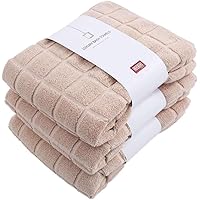 AKASKARI バスタオル 厚手 大判 吸水力抜群 3枚セット 綿100% 柔らかい 重さ約300g/枚 サイズ60*130