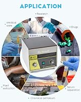 CGOLDENWALL Lab Centrifuge 4000rpm 12x20ml 2325xg Timer Hospital Biological view 7