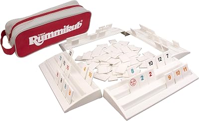 Pressman Rummikub Complete Original Game Full Size Racks Tiles Canvas Case Age