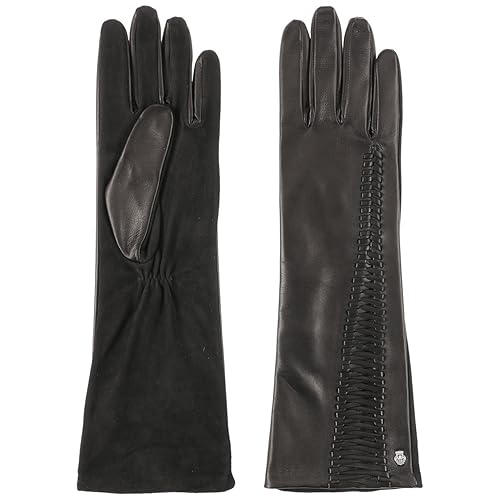 Roeckl Dragon Pleats Damen Fingerhandschuhe Roeckl Winterhandschuhe Nappalederhandschuhe Fingerhandschuhe