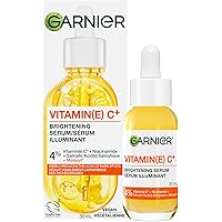 Garnier Vitamin C Serum for Face, With 4% Niacinamide, Salicylic Acid & Melasyl, Brightening, Anti-Dark Spot Serum, For All S