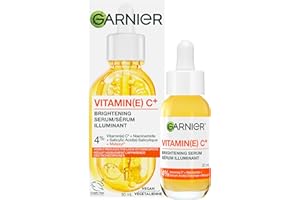 Garnier Vitamin C Serum for Face, With 4% Niacinamide, Salicylic Acid & Melasyl, Brightening, Anti-Dark Spot Serum, For All S