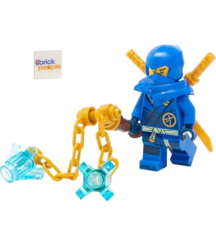 LEGO Ninjago Jay ZX Minifigure with Armor and Katana Sword