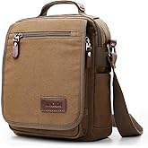 XINCADA Mens Bag Messenger Bag Canvas Shoulder Bags Travel Bag Man Purse Crossbody Bags for Work Business