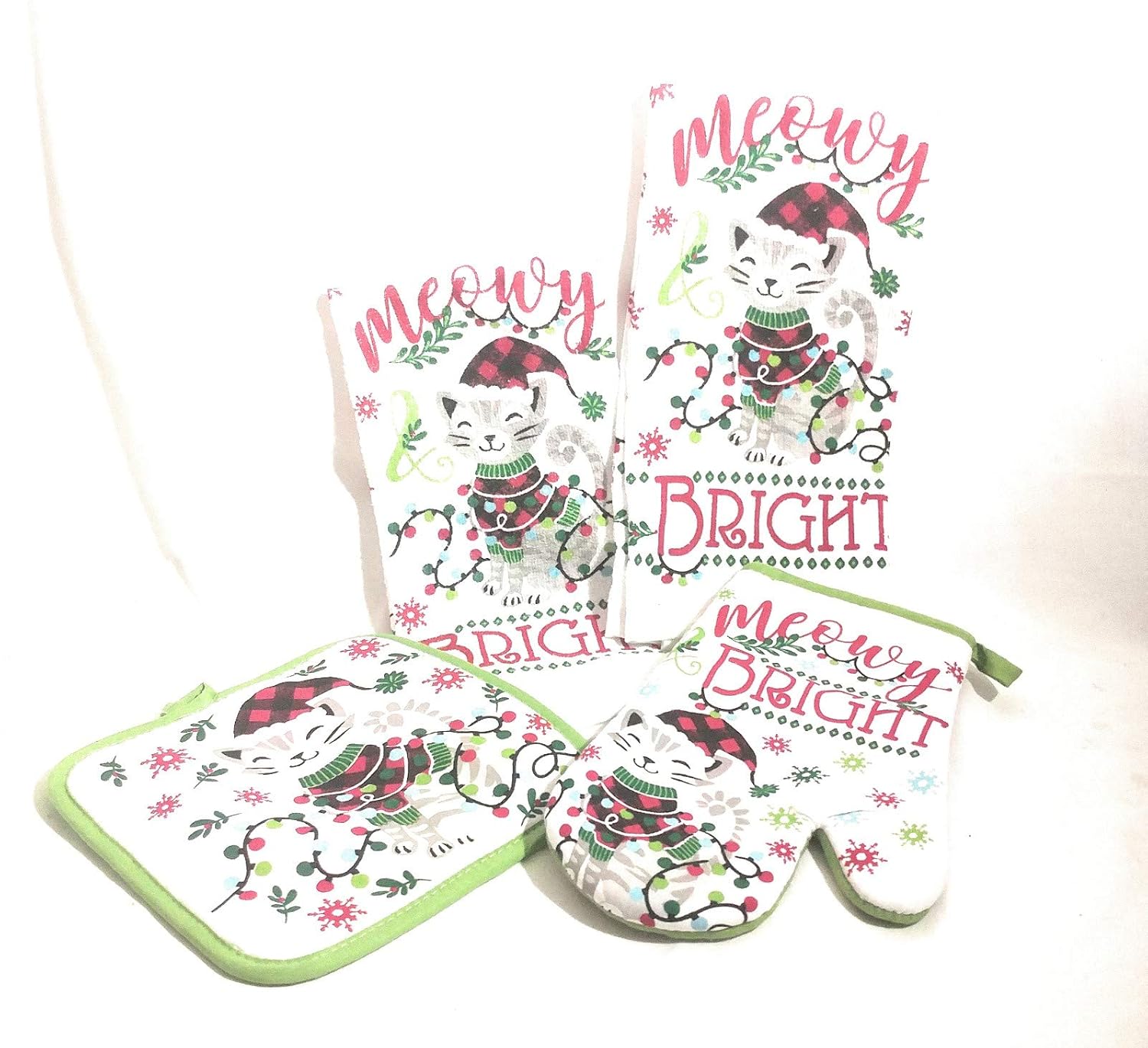 The 10 Best Christmas Cat Oven Mitts And Pot Holders
