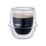 KINTO 23104 KRONOS Double Wall Espresso Cup, 2.8 fl
