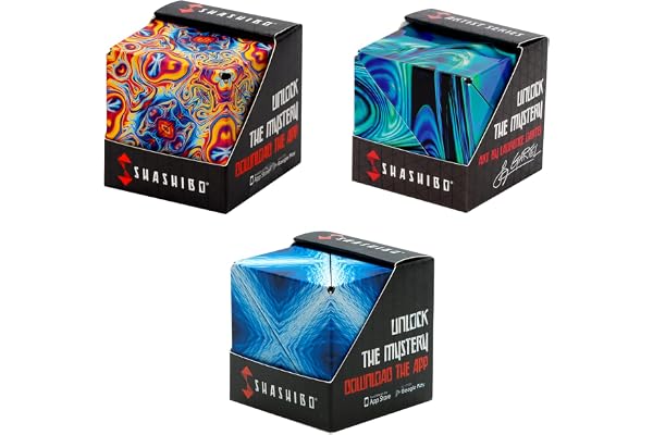 SHASHIBO Bundle of 3 - Space Out, Ocean, Blue Planet
