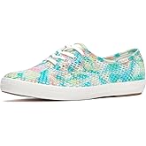 Keds Womens Champion Glitter Lace Up