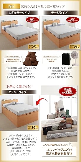 代引不可 お客様組立 棚コンセント付 跳ね上げベッド NEO-Gransta ネオ