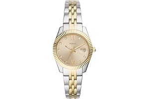 Fossil Women's Scarlette Mini Quartz Stainless Steel Three-Hand Watch