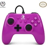 PowerA Wired Controller for Nintendo Switch - Grape Purple, Gamepad, Game controller, Wired controller, Officially licensed