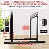 Image 4 - Yoleo Adjustable Dip Bar- 500lbs Dip Station Portable Functional Fitness Bar with Safety Connector, Heavy Duty Dip Stand Body Press Bar Parallette Exercise Bar Workout Equalizer for Calisthenics