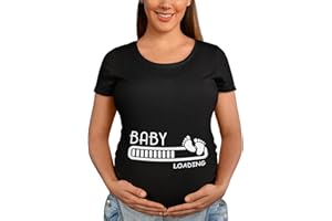 BROOKLYN VERTICAL Maternity Cute Funny New Mom Pregnancy Announcement Short Sleeve Crew Neck T-Shirt