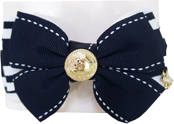 Amazon Co Jp Disney ディズニー ダッフィー バレッタ 髪止め ボーダー 香港 Hkdl 海外ディズニー限定 服 ファッション小物