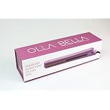 Amazon.com: Olla Bella - Plancha de pelo 2 en 1 y rizador de pelo, plancha  plana de titanio para pelo con salón de calor alto 450 ℉, V7 en oro rosa  (oro