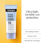 Neutrogena Ultra Sheer Broad Spectrum Sunscreen SPF 70 3 Oz view 3