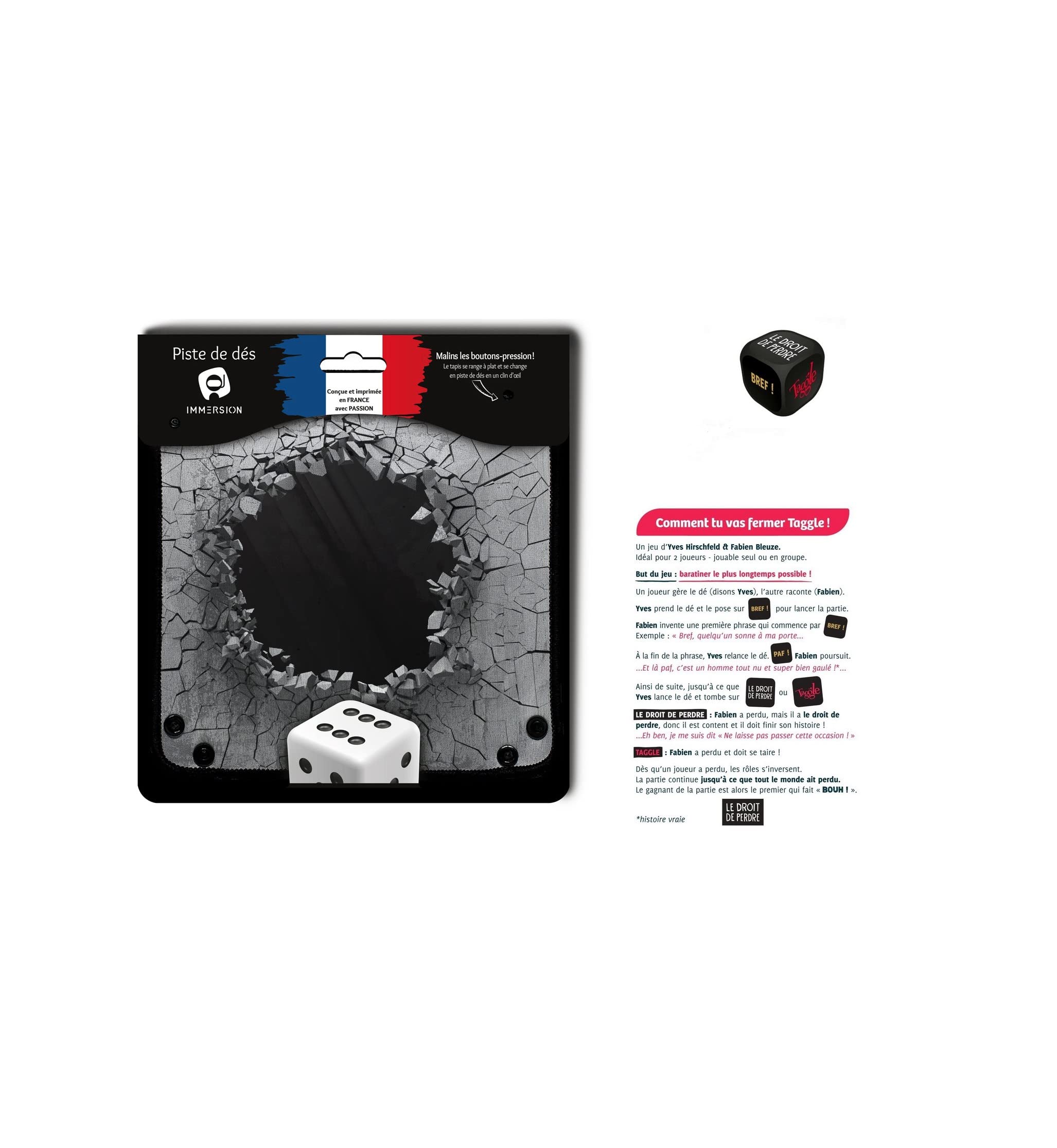 Set: Dice Track + Mini Games "How You Vas Close Taggle" (Dark Hole)