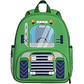 Tractor Toddler Backpack for Little Kids Water Resistance Kindergarten Preschool Bags Children Schoolbag Cute 3D Animal Cartoon Backpacks Gifts for Baby Boys Girls