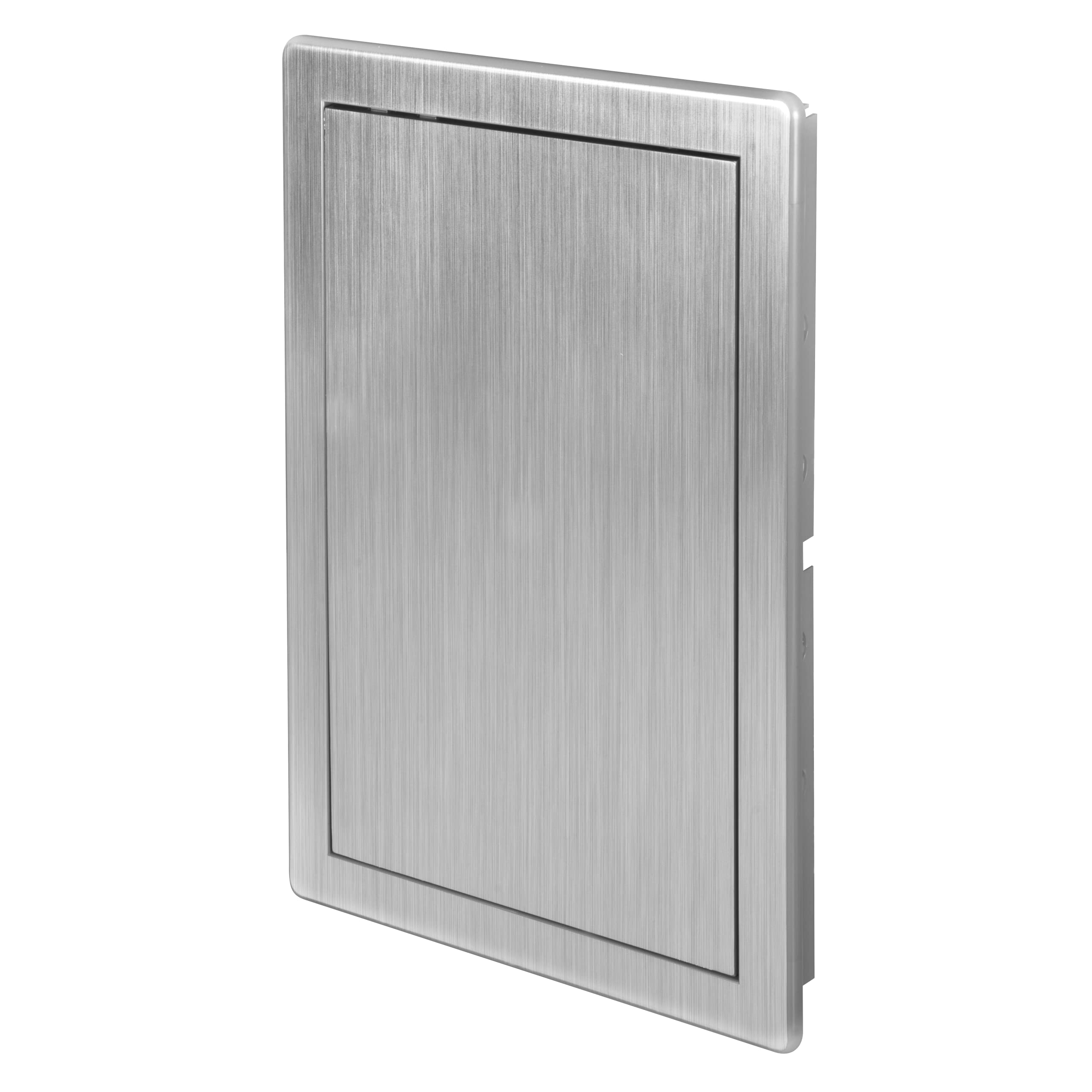 AWENTA - DT13SR 200 x 250mm ABS Inspection Flap for Ventilation Systems, Flue Pipes, Water Meter - Plastic Inspection Door - Silver Inspection Door