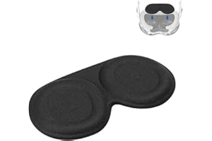 Geekria VR Lens Protective Cover Compatible with Apple Vision Pro and Meta Quest 3, EVA Dust-Proof & Anti-Scratch Protector, 