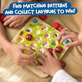 Nene Toys Ladybug’s Garden Memory Game Wooden Matching for Kids 3 4 5 view 3