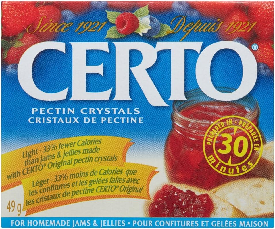 Certo Light Pectin Crystals, 49g (Pack of 36) Amazon.ca Grocery