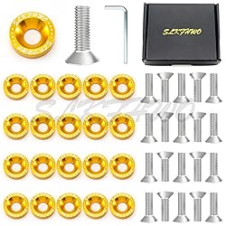 SLKFHWO 6063-T6 Hard Aluminum Alloy Fender Washer
