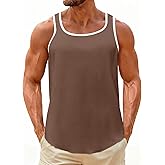 UNCLECAT Mens Sleeveless Tank Tops Workout Muscle Gym Knitted Shirt Athletic Bodybuilding Slim Fit Ribbed T Shirts