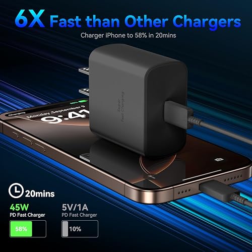 3-Pack IPhone 15 USB-C Charger Cables – 10FT, 6FT, 3FT Lengths, Nylon Braided