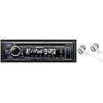 Kenwood KDC-MP375BT Car Single DIN In-Dash CD MP3 Stereo Receiver USB AUX Inputs Buit-in Bluetooth Dual Phone Connection iPod iPhone Control AM FM Radio Player w/FREE Alphasonik Earbuds