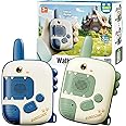 Kids Walkie Talkies Toys for Boys:Dinosaur Toys 2 Pack Birthday Gifts for 3 4 5-7 8 Year Old Boys Toys for 4 5 6 7 8-10 Year Old Camping Outdoor Games,Christmas Stocking Stuffers for Boys Girls