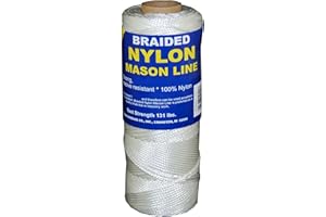 T.W Evans Cordage Co. 12-250 Number-1 Braided Nylon Mason Line, 250-Feet