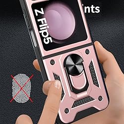 AICase for Samsung Galaxy Z Flip 5 Case with Ring