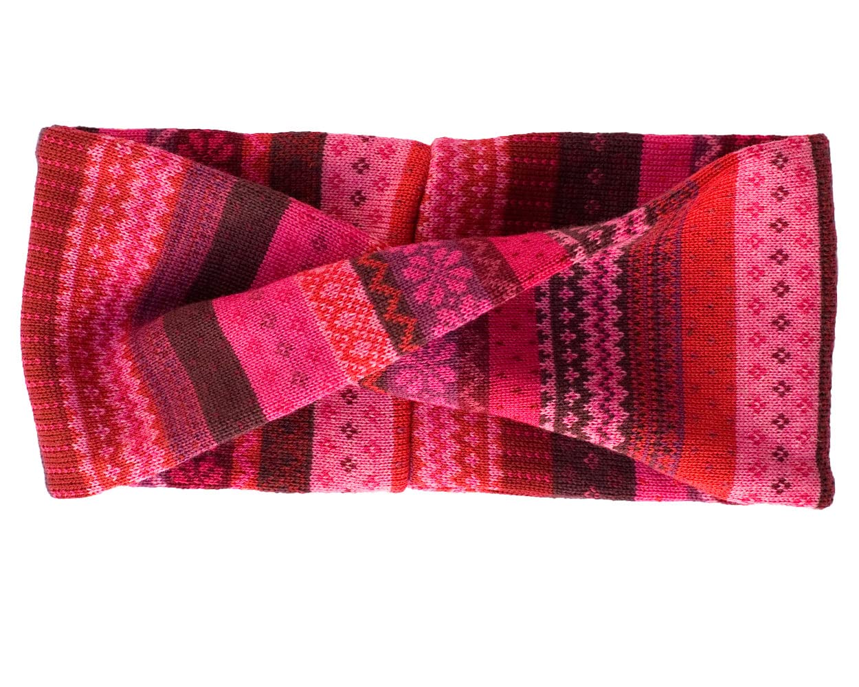 Invero, Merino Tara headband, 100% wool, berry, One size