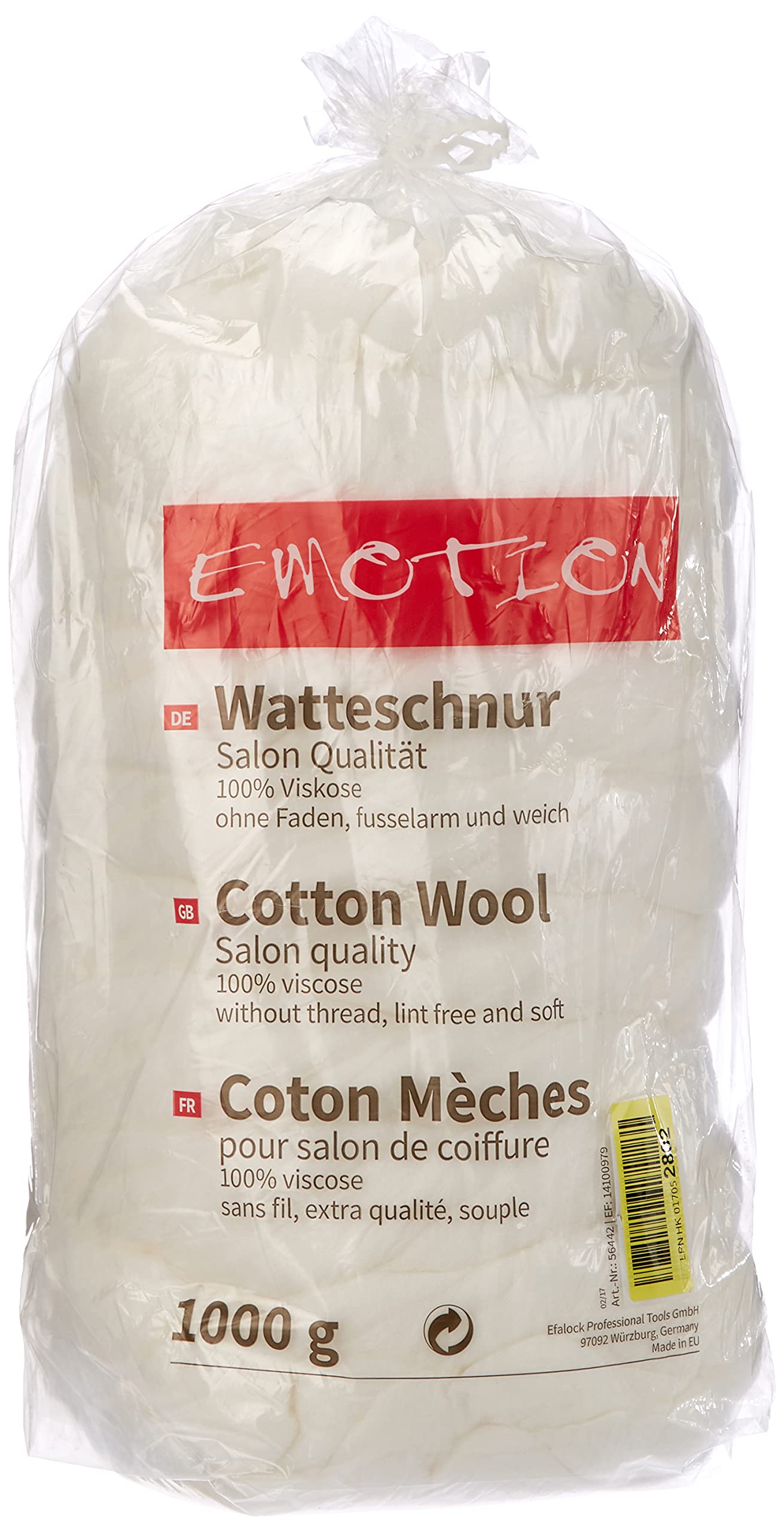 Efalock Professional 10 Percent Viscose Rayon/Cotton Rope, 1.101 kg