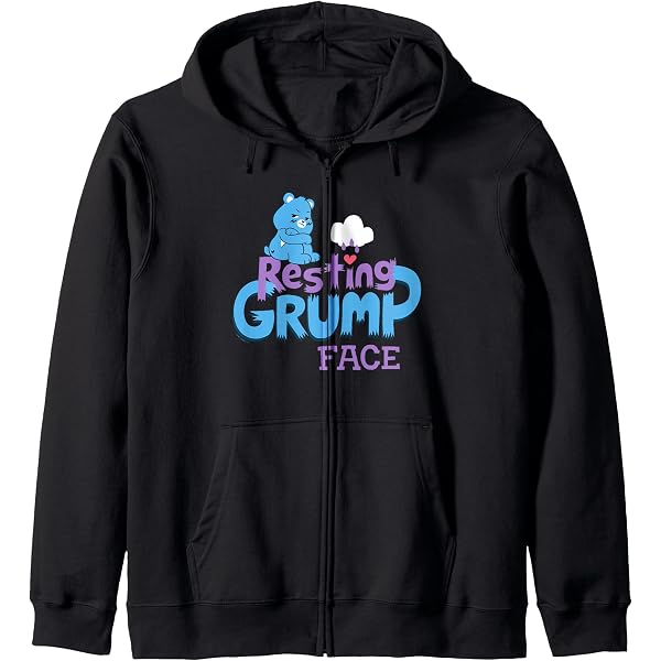 Felpa Con Cappuccio Unisex "I Just Don't Care" - Hotscamp, Grumpy Mood, 80% Cotone, Nuovo Con Etichette - Foto 3