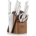 Cangshan HELENA Series German Steel Forged Knife Block Set (8-Piece, White)