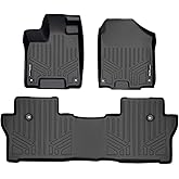 MAXLINER Custom Fit Floor Mats 2 Row Liner Set Compatible with 2019-2025 Honda Passport