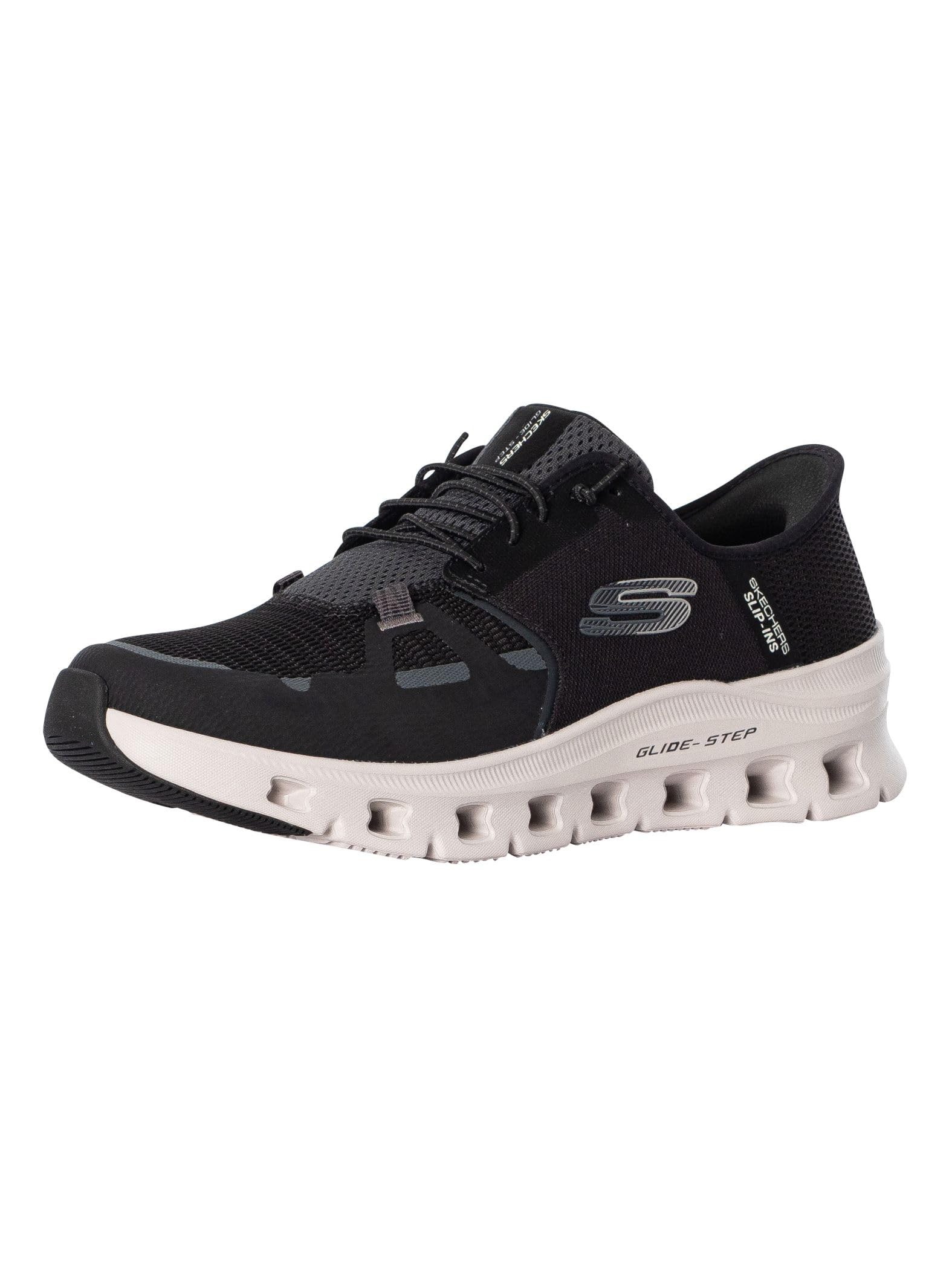 Photo 1 of Skechers Men's Glide-Step Pro Hands Free Slip-in Sneaker, Black, 10.5