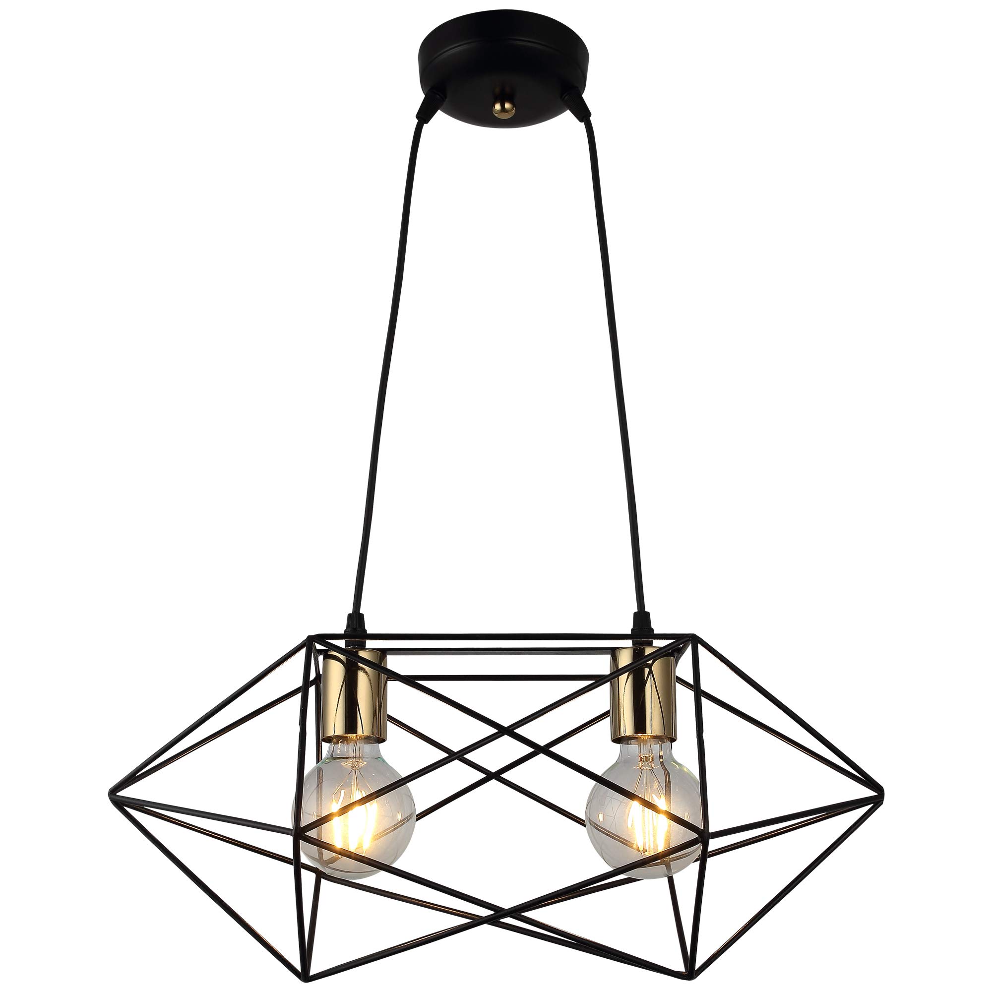 Homemania Pendant Light Metal Gold Black