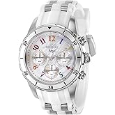 Invicta Women's 24901 Angel Analog Display Quartz White Watch