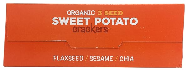 RW GARCIA ORGANIC SWEET POTATO CRACKERS, 5.5 OZ