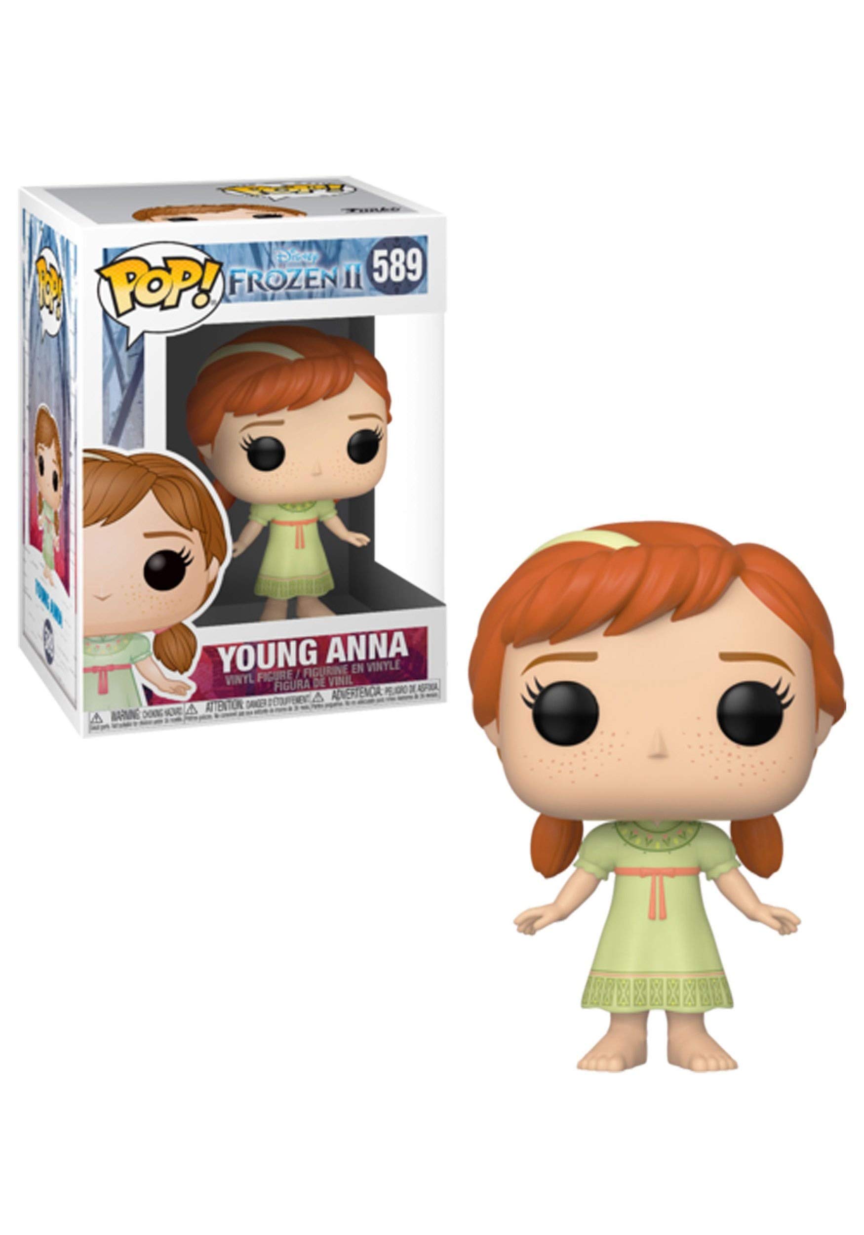Funko POP! Disney: Frozen 2 - Young Anna - Collectable Vinyl Figure - Gift Idea - Official Merchandise - Toys for Kids & Adults - Movies Fans - Model Figure for Collectors and Display