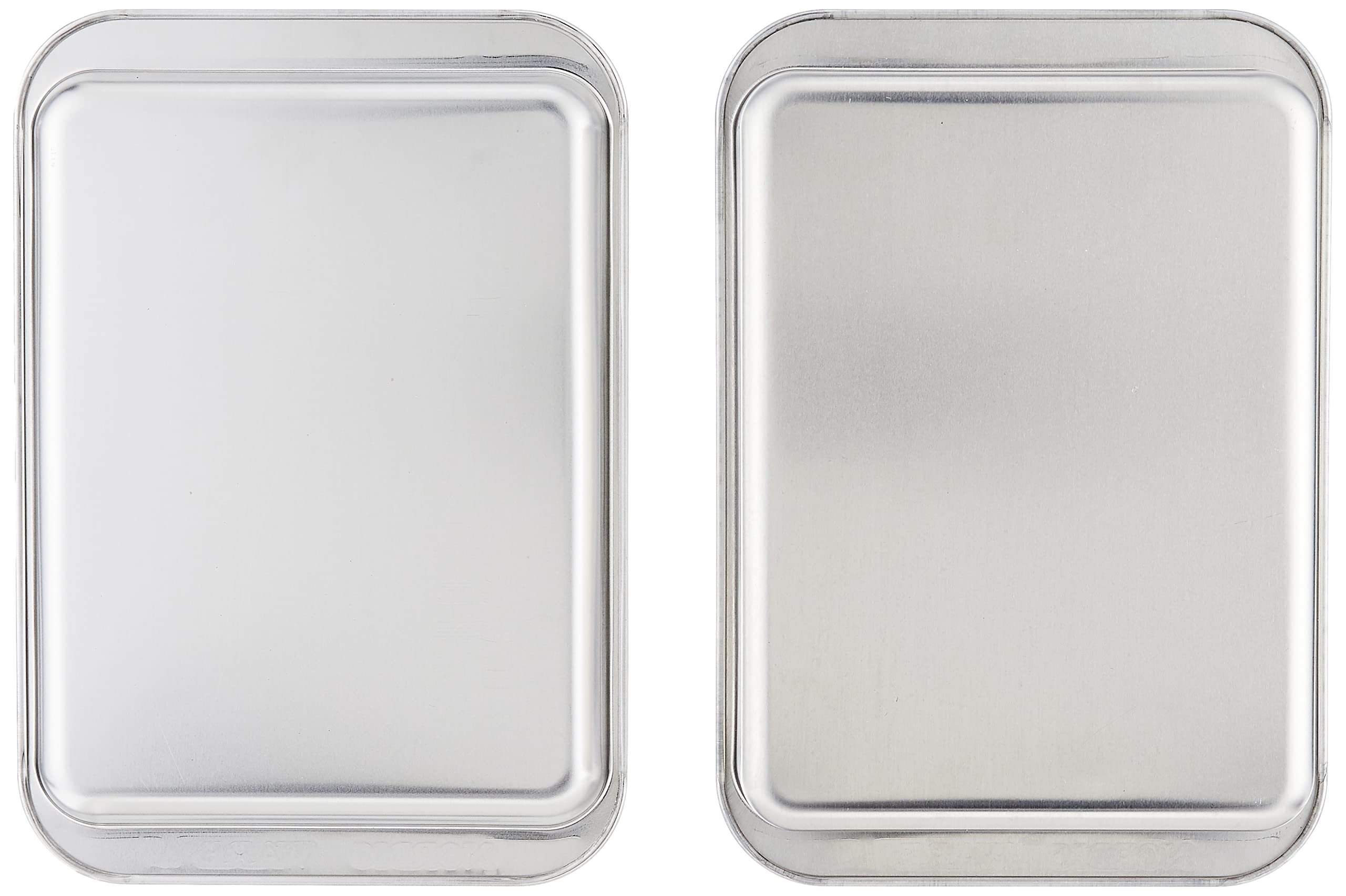 Nordic Ware Naturals 3 Piece Compact Pan Set, Toaster Oven, Counter Ovens, Air Fryer and Broiler Safe, Size for 1-2 Portions - Includes Baking Sheet, Broiling Rack and Rectangular Pan