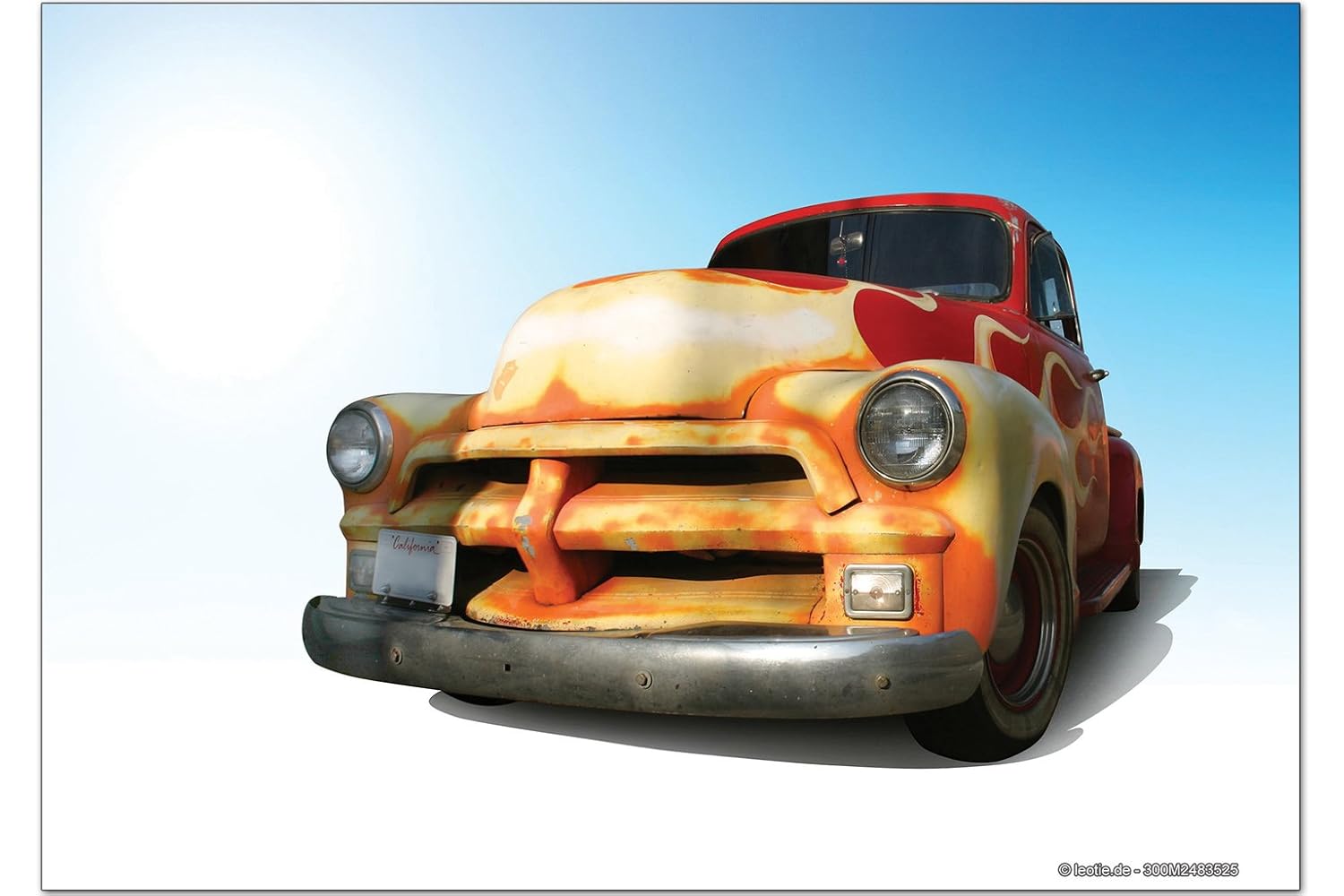 Iman Nevera Nostalgic Retro Coche Carro vintage: Amazon.es ...