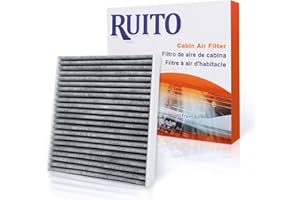 RUITO Cabin Air Filter, Fits 2012-2017 Azera, 2012-2018 Santa Fe, 2010-2017 Equinox, 2011-2021 Sedona, 2011-2015 Optima, 2010-2017 Terrain, Replacement for CF11819