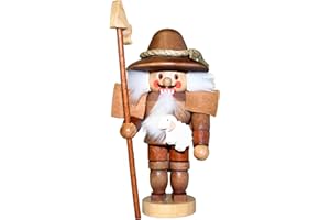 Christian Ulbricht 13-0504 Mini Nutcracker-Shepherd-4.5" H x 2.25" W x 2" D, Brown