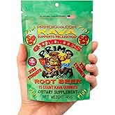 Kava Kava Gummies 50mg – Strong Noble Kava with 50mg Kavalactones for Calm & Relaxation – Alcohol-Free – Fast-Acting Fiji Kava Root Extract- Certified 3rd Party Testing – Root Beer Flavor – 15 Count