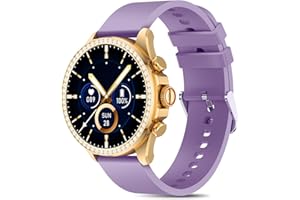 Junywell Ladies Watch for Women, Large Screen Smartwatch Bluetooth with Answer/Make Call/Text, Waterproof Smart Watch for Android iOS Phones with Fitness Activity Tracker and Pedometer