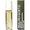 Malin + Goetz Cannabis Perfume Oil, 0.3 Fl. Oz. - Men & Women Rich & Earthy Scented Oil, Fragrance Oil, Roll On Mini Perfume Body Oil, Vegan & Cruelty-Free